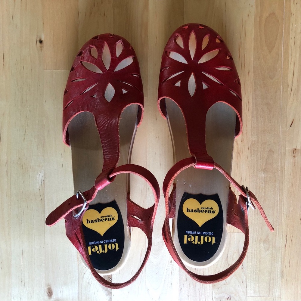 Swedish Hasbeens Lucy Heeled Sandal